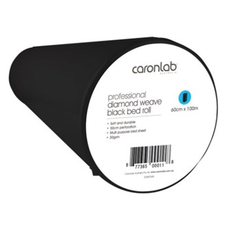 CaronLab BLACK Diamond Weave Bedroll Perforated 60cm x 100m